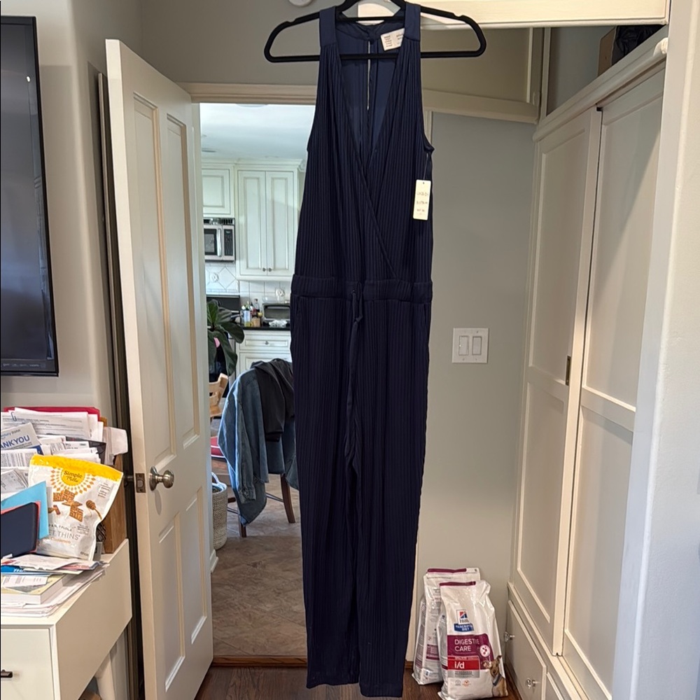 Elegant Navy Jumpsuit